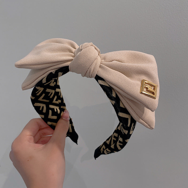 Retro Bow Headband - Harajuku Style