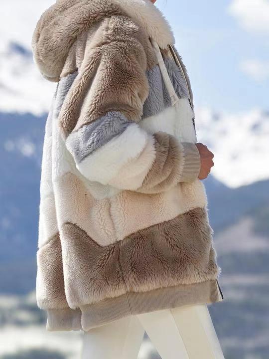 Harajuku Style Cashmere Women's Winter Coat