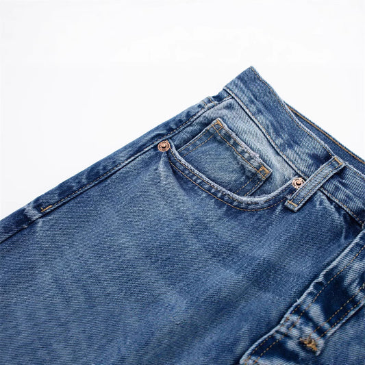 Harajuku Style Casual Loose Commuter Denim Pants