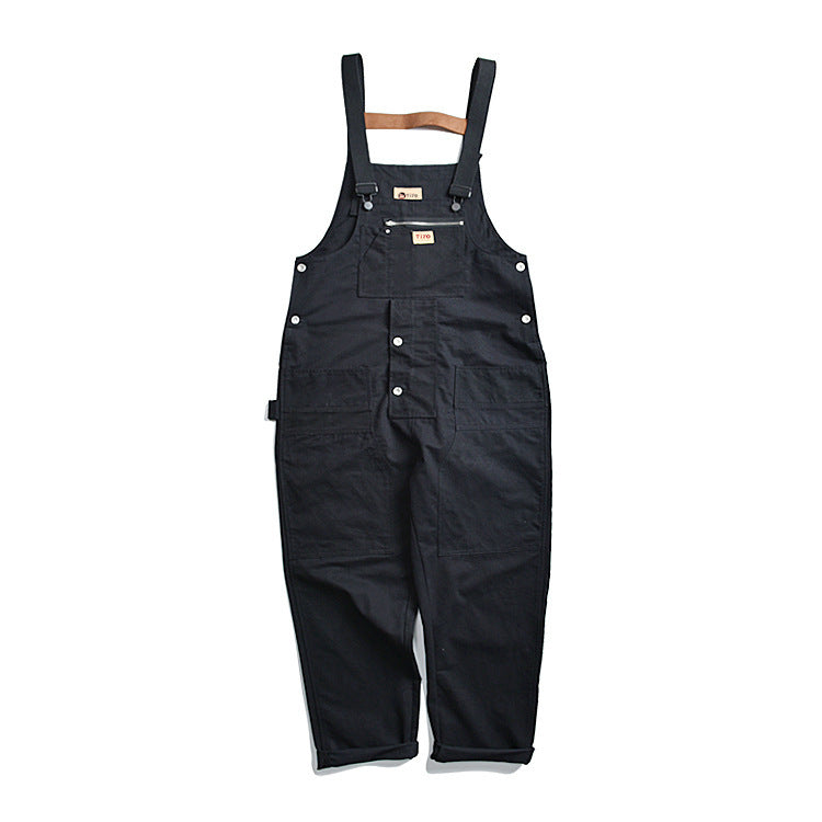 Ameri Multi-Pocket Tool Suspenders Trousers