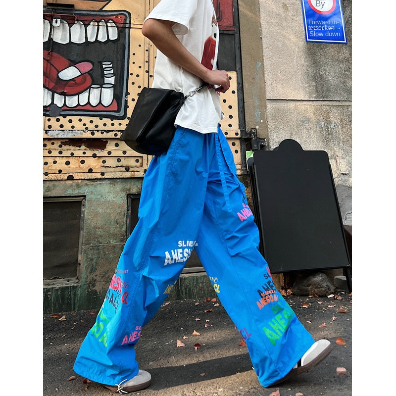 Quick Drying Wide Leg Casual Pants