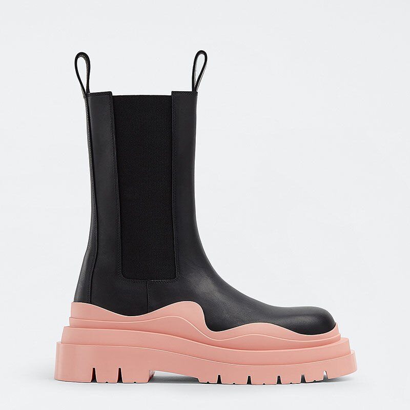 Harajuku Style Mid-Calf Boots for Women