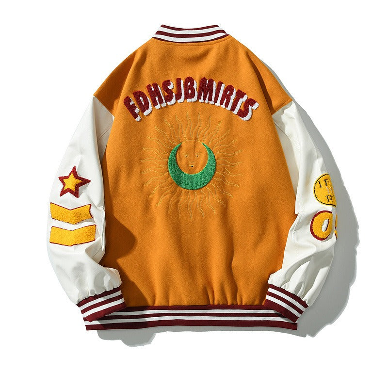 Harajuku Style Loose Jacket for Men - Street Casual Fashion