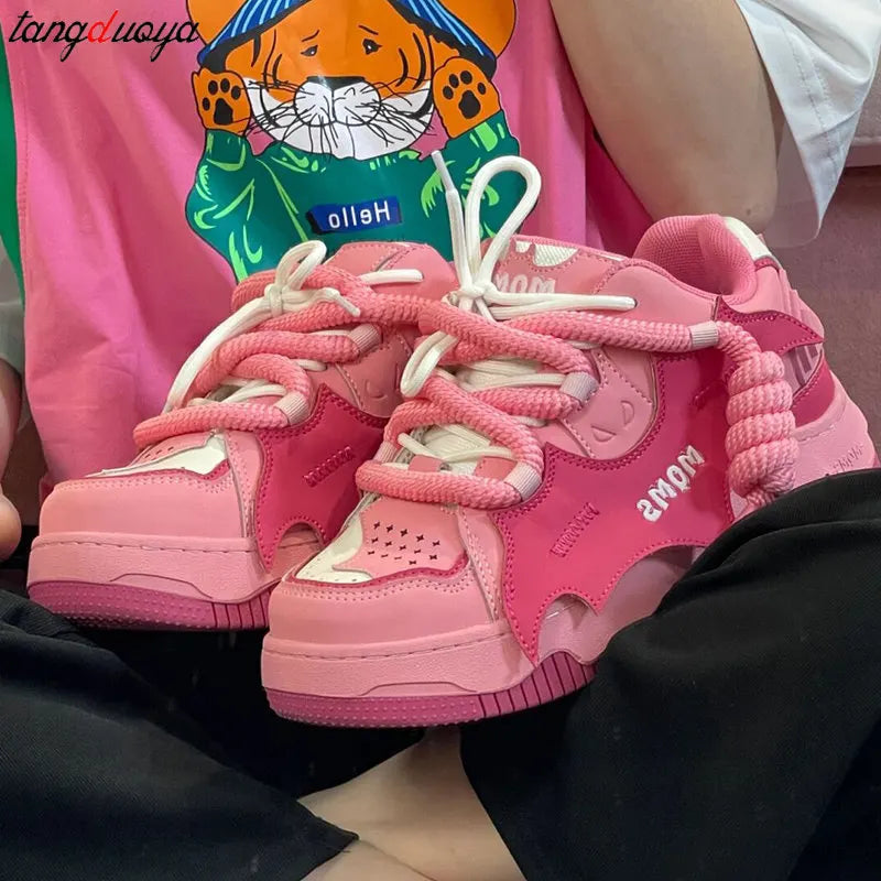 Dopamine Dragon Fruit High Street Skate Shoes