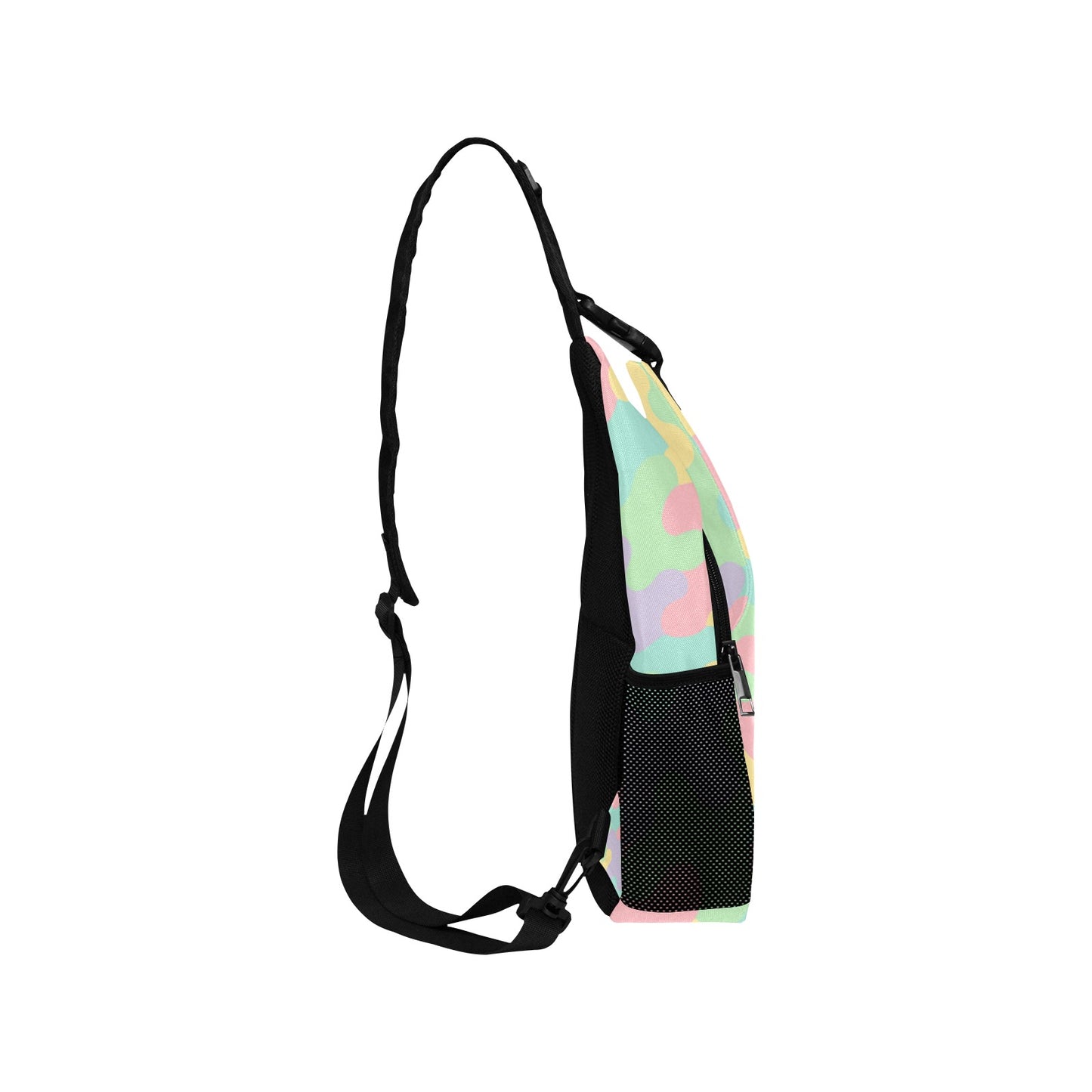 Pastel Camo Men's Casual Chest Bag