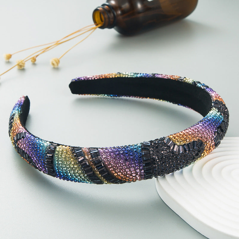 Shiny Gypsophila Hair Hoop Headband
