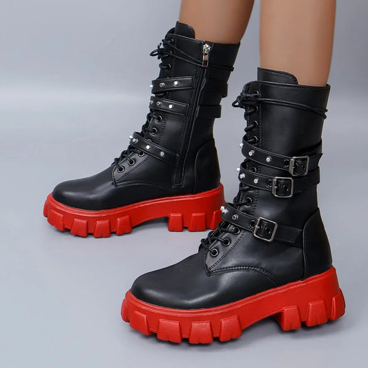 Harajuku Style Women’s Punk Gothic Platform Boots