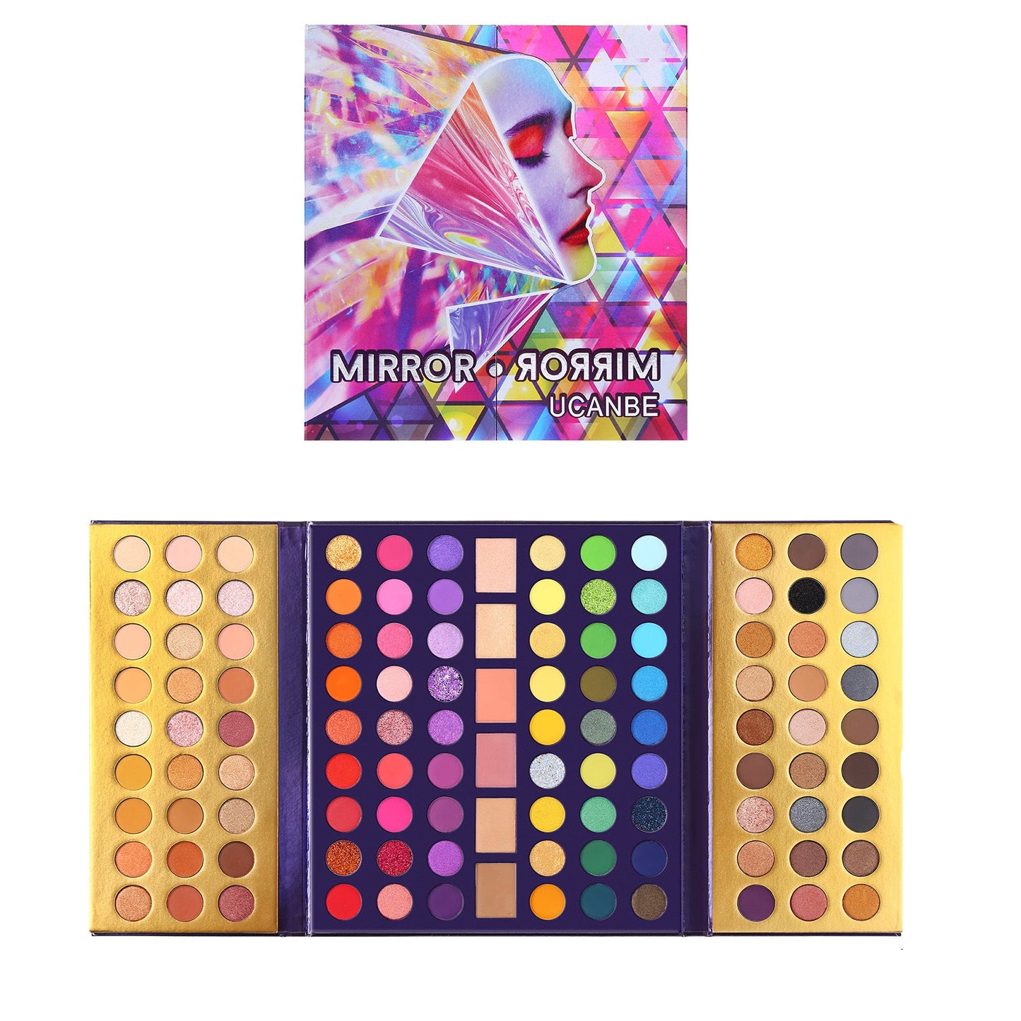 114-Color Magic Eye Shadow Palette - Harajuku Style