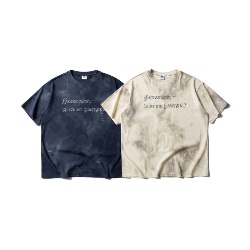Men's Vintage Harajuku Letter Printed T-Shirt