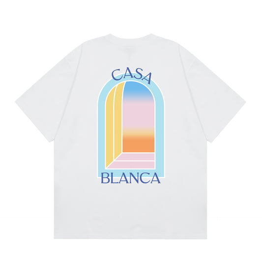 Harajuku Style Short-Sleeved T-Shirt for Men and Women