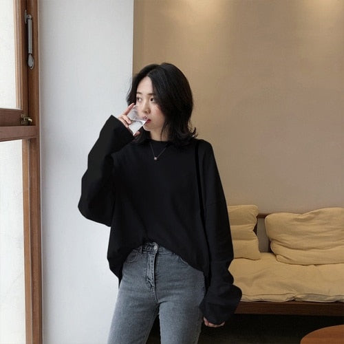 Kawaii Oversized Harajuku Long Sleeve T-Shirt