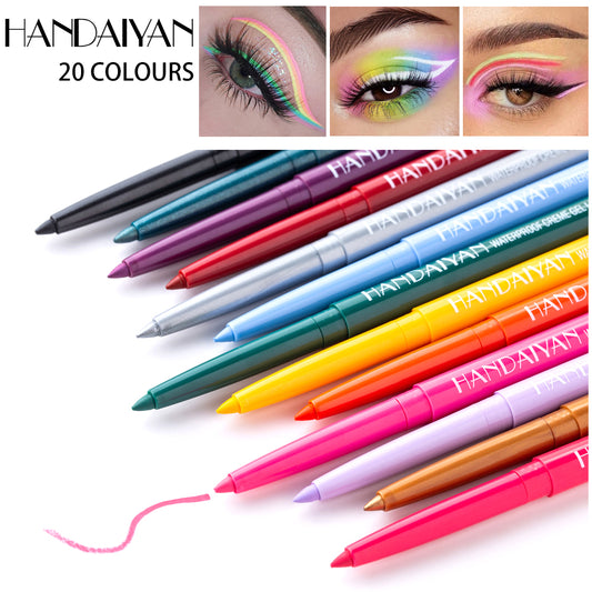 20 Color Waterproof Matte Eyeliner Pen - Harajuku Style