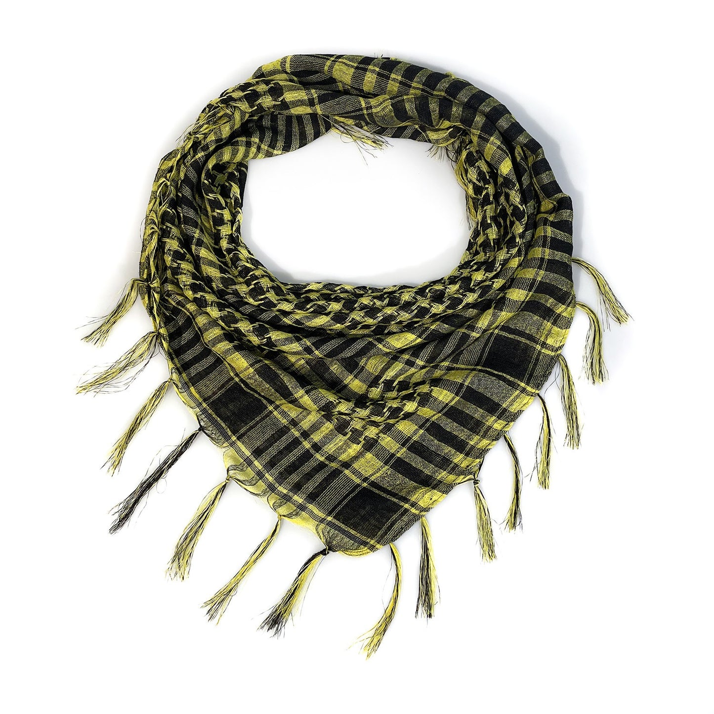 Harajuku Style Network Silk Thousand Bird Grid Scarf