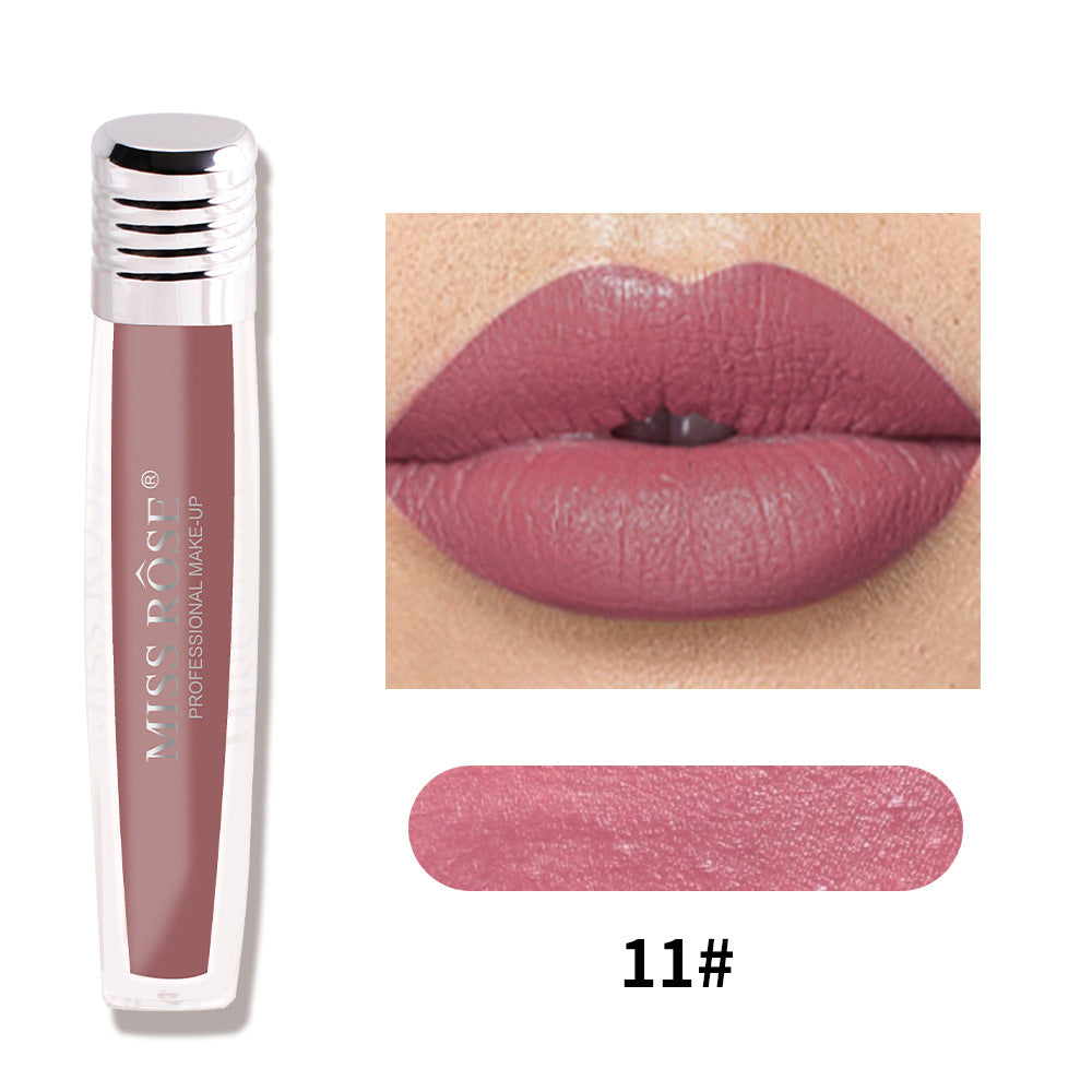 Candy Pearl Lip Gloss - Non-Sticky Velvet Finish