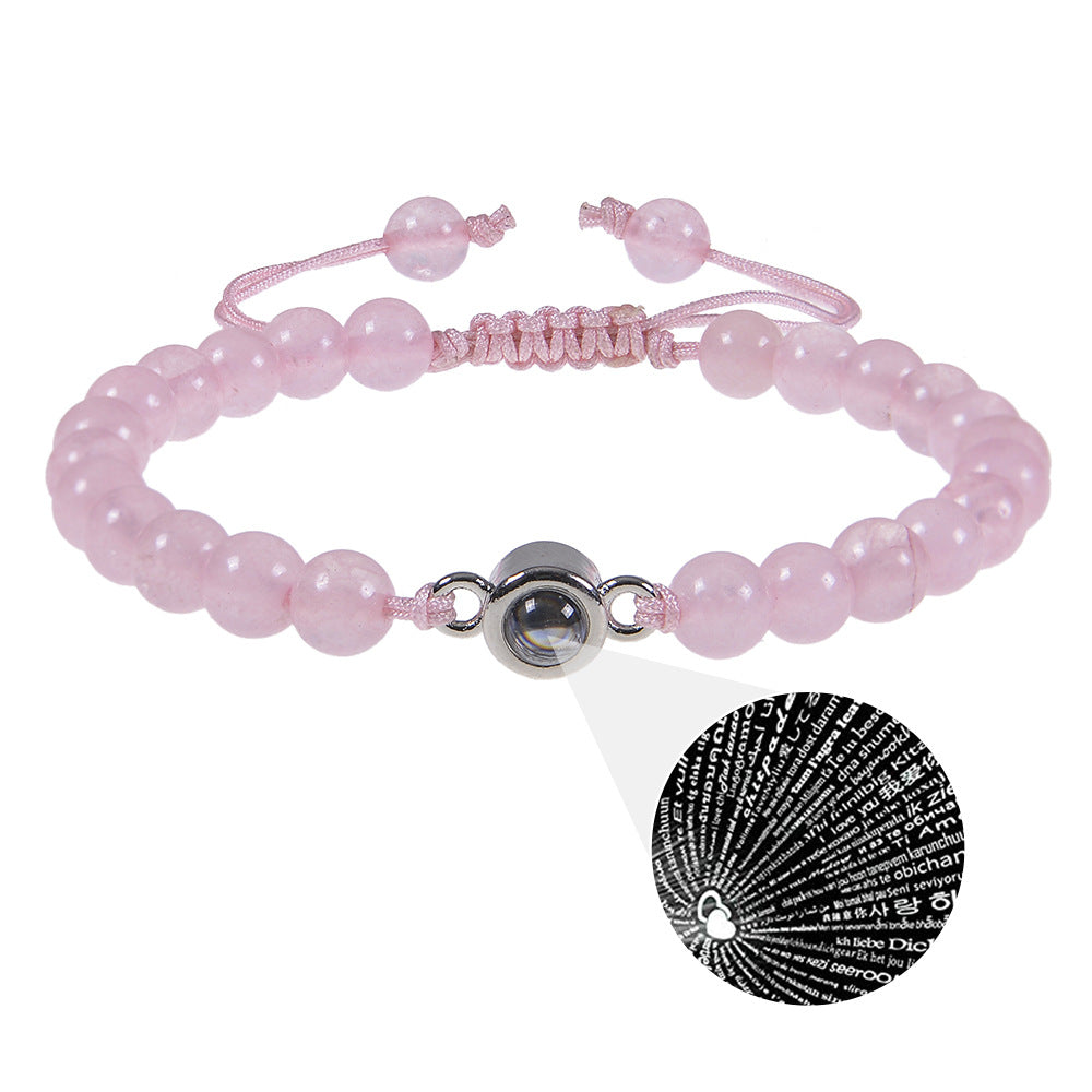 100 Languages I Love You Photo Projection Bracelet