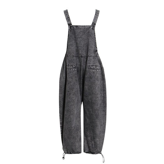 Trendy One-Piece Jeans - Loose Large Pocket Overalls