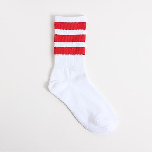 Harajuku Style Playful Three Stripes Socks