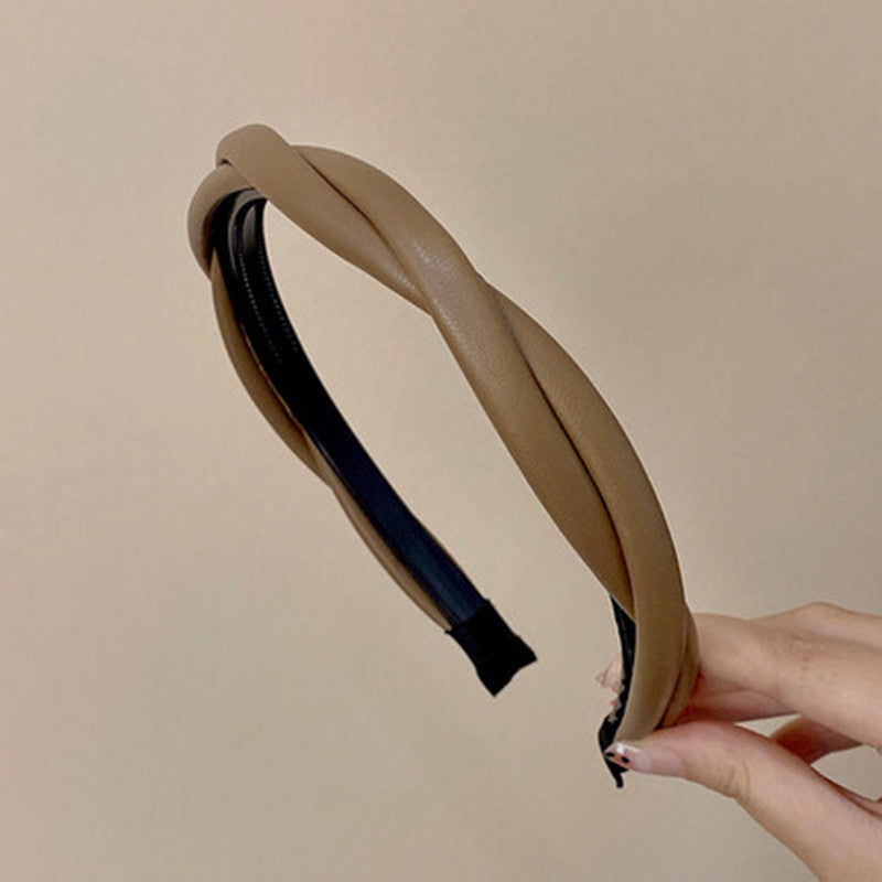 Elegant Cross Twist Headband for Women
