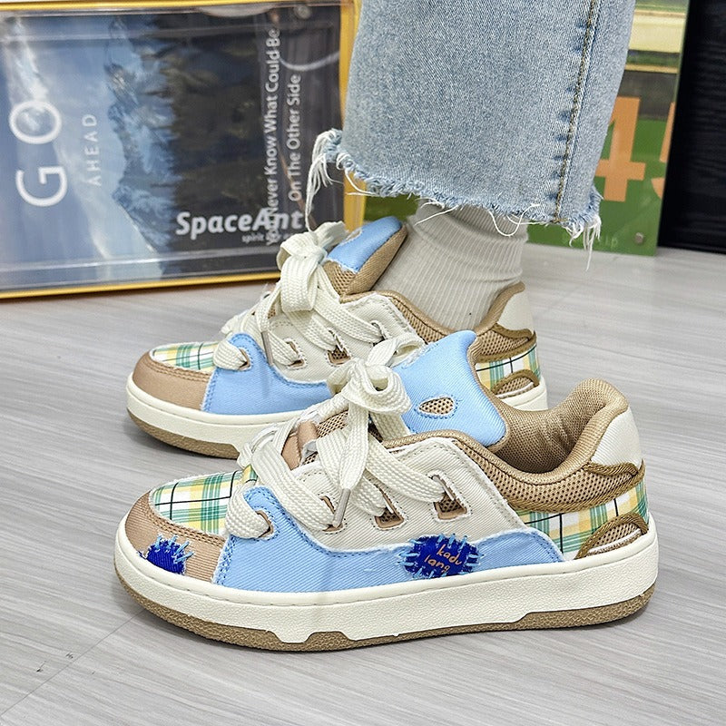 Campus Style Bear Skateboard Shoes