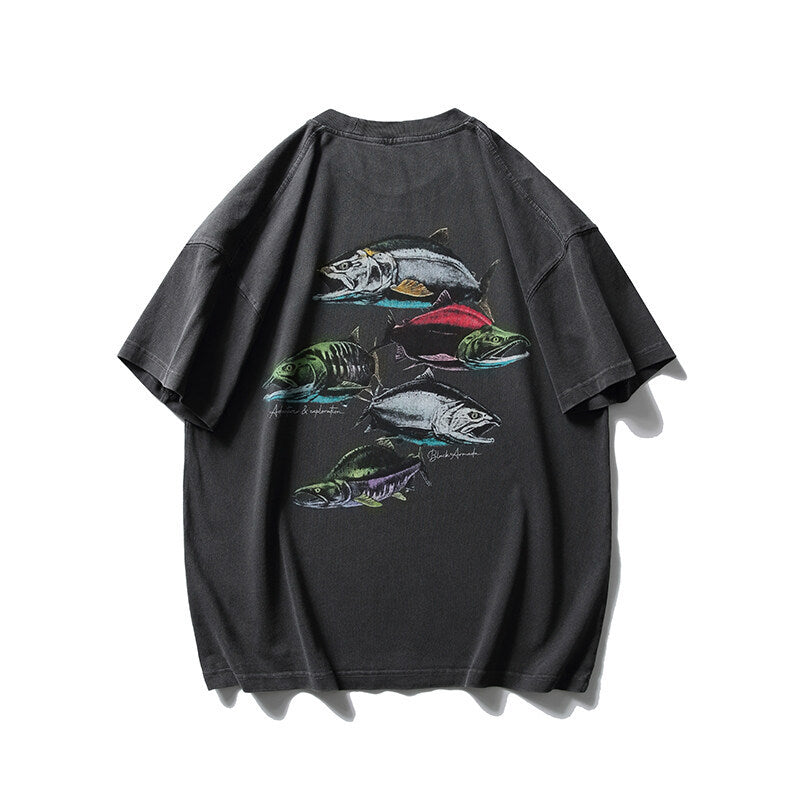 Playful Loose Fit Harajuku Style T-Shirt