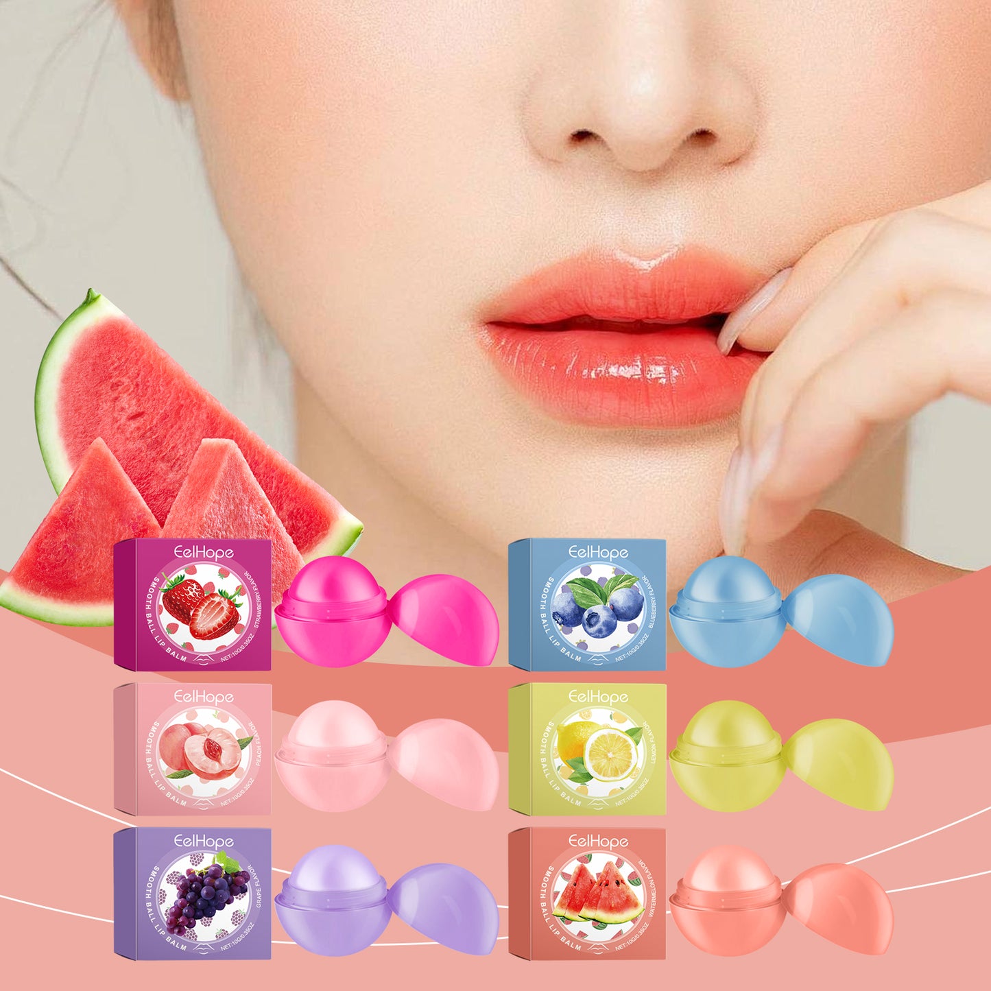 Hydrating Playful Lip Balm with Avocado Butter
