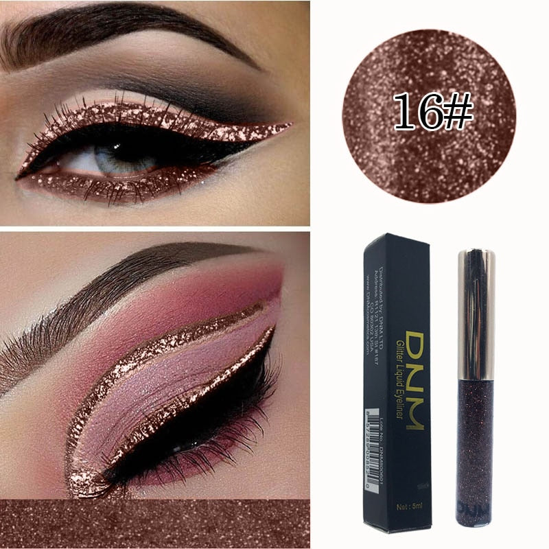 16 Colors Metallic Eyeliner and Eyeshadow Pen