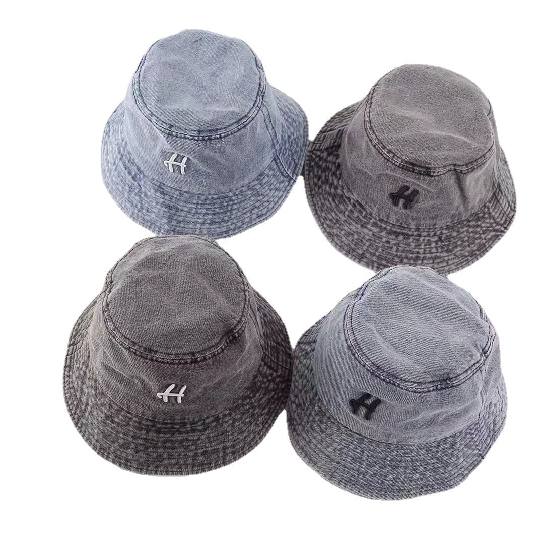 Retro Washed Cotton Fisherman Hat - Harajuku Style