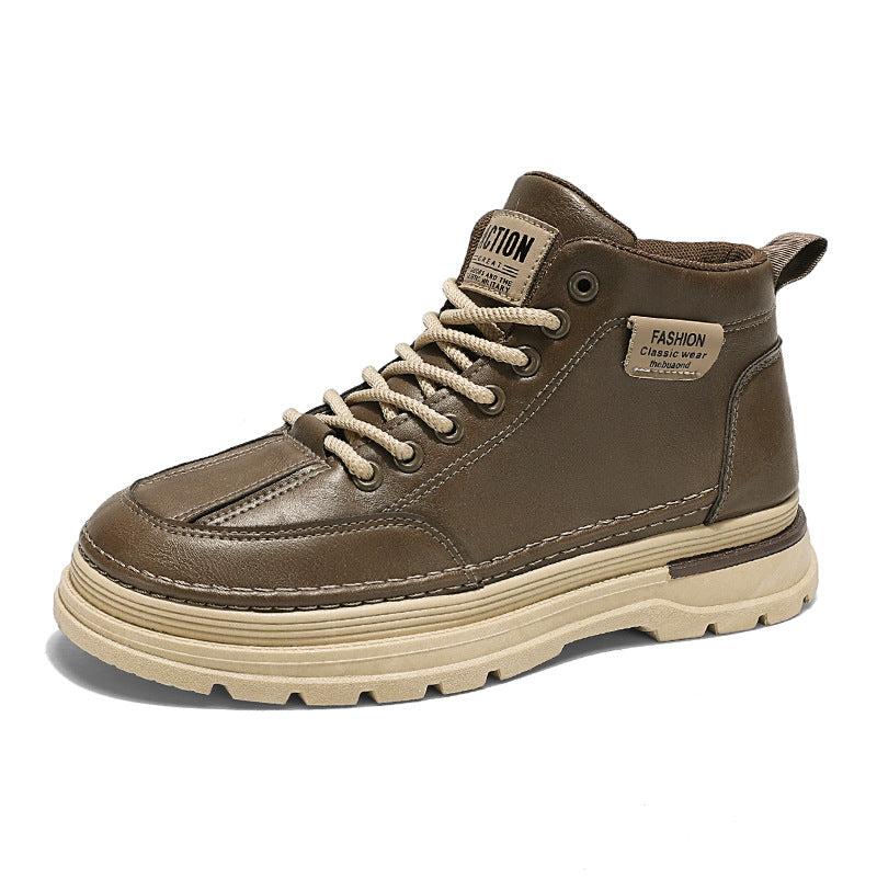 High Top Boots for Men - Trendy Casual Workwear