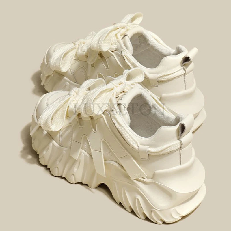 Harajuku Style Women’s Platform Sneakers – Lightweight & Breathable