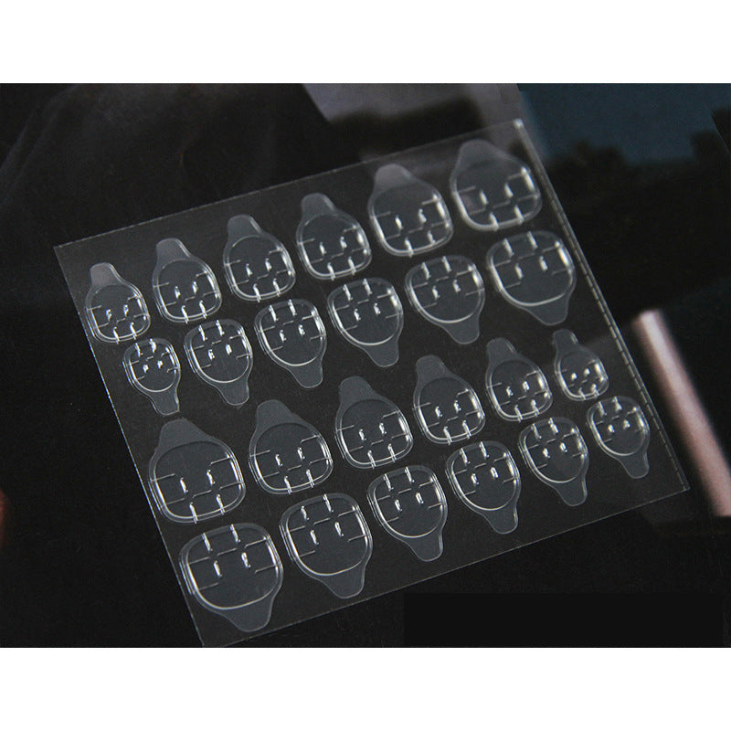 Dark Butterfly Long Ballet Nail Pieces - Personalized Manicure