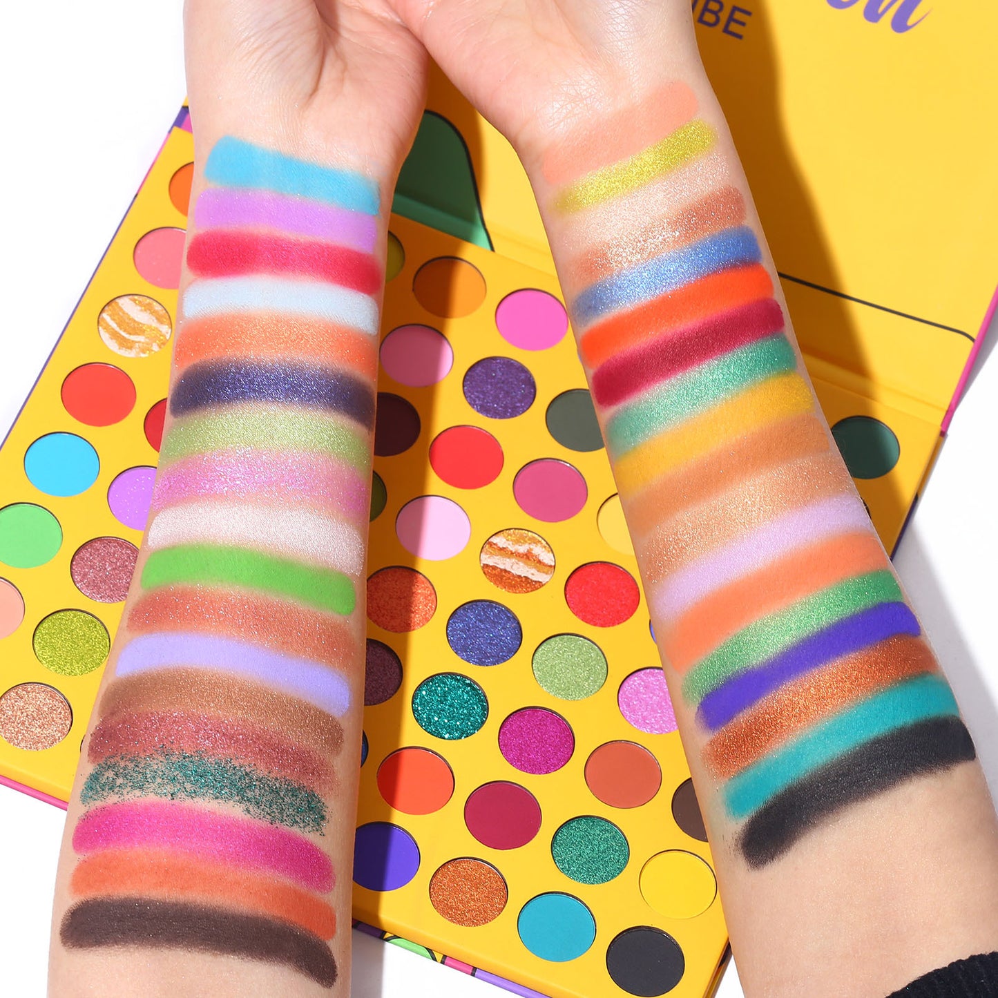 72 Color Harajuku Style Eye Shadow Palette - Candy Pearlescent