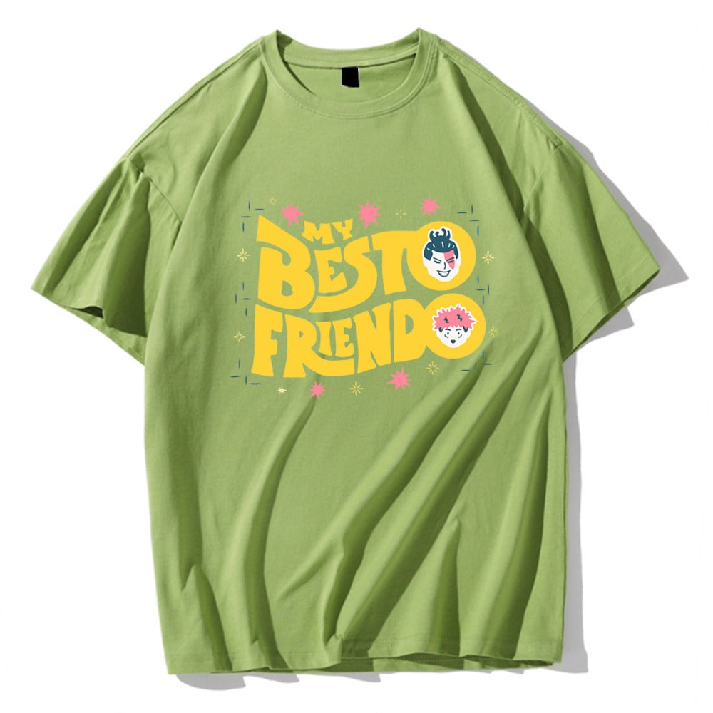 My Besto Friendo Aoi Short Sleeve Harajuku T-Shirt