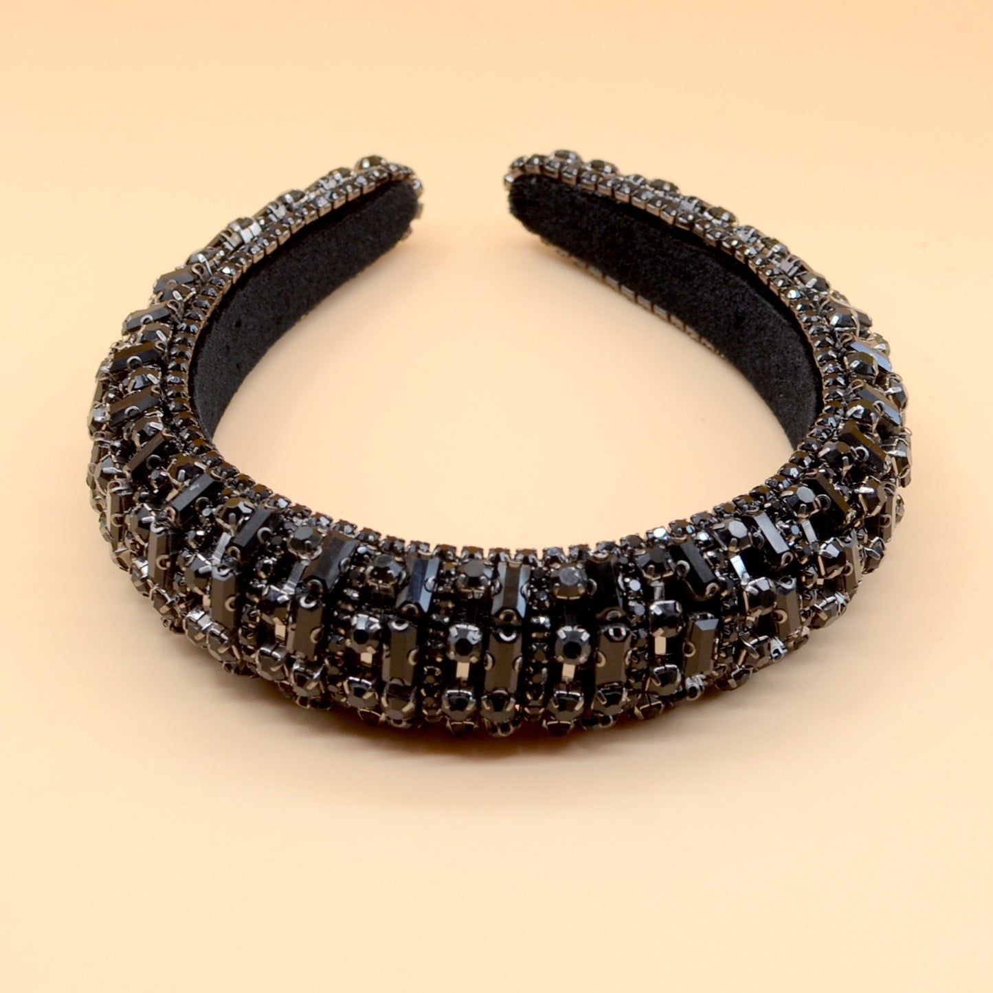 Luxury Sparkly Crystal Pearl Baroque Hairband