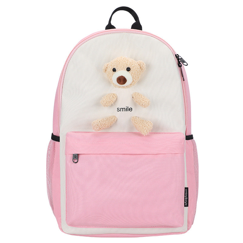 Cute Cartoon Bear Backpack - Harajuku Style Schoolbag
