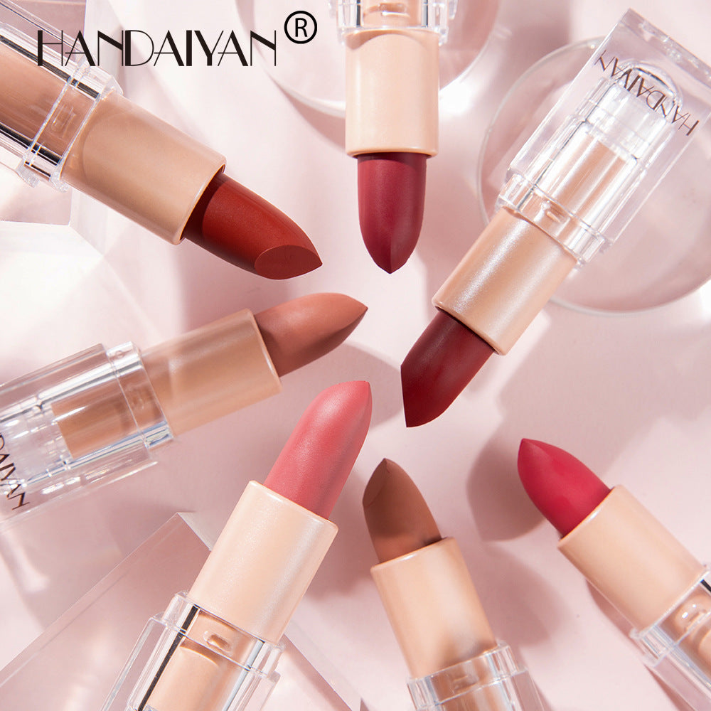 Vibrant Matte Lipstick - 12 Bold Shades