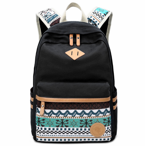 Korean Canvas Shoulder Bag - Harajuku Style