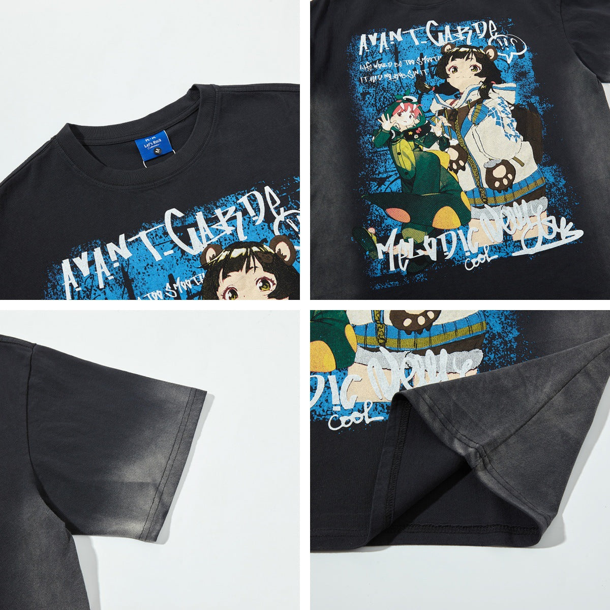 Street Style Graffiti Magic Academy T-Shirt