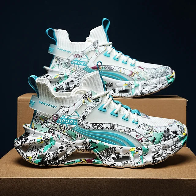 Harajuku Style Men's High-Quality Sneakers