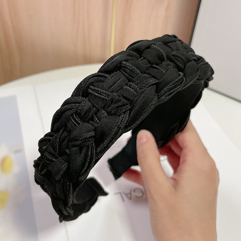 High-End Braided Twist Headband