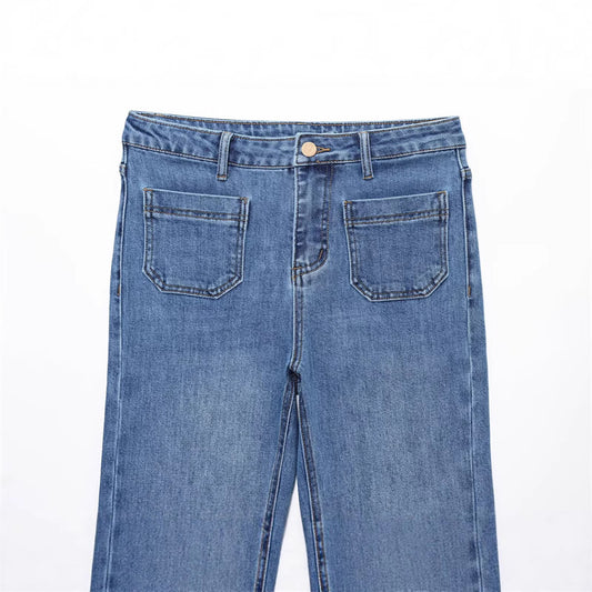 Playful Vintage Harajuku Commuter Jeans