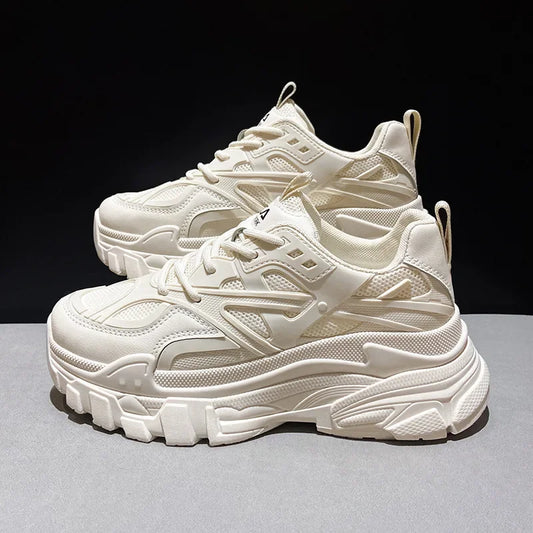 Versatile Thick Soled Dad Shoes for Girls