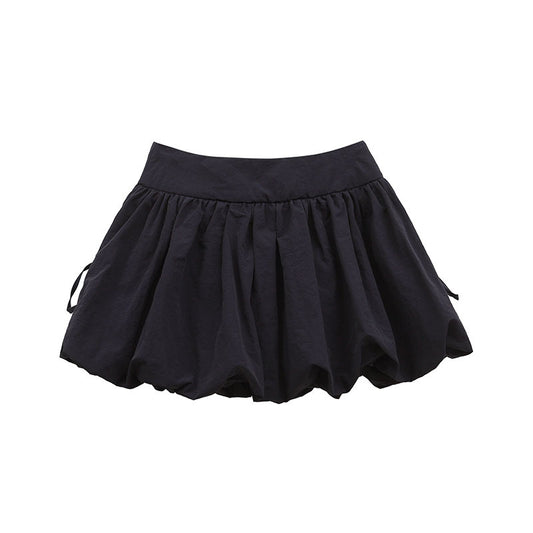 Playful High Waist Bubble Skirt - Harajuku Style