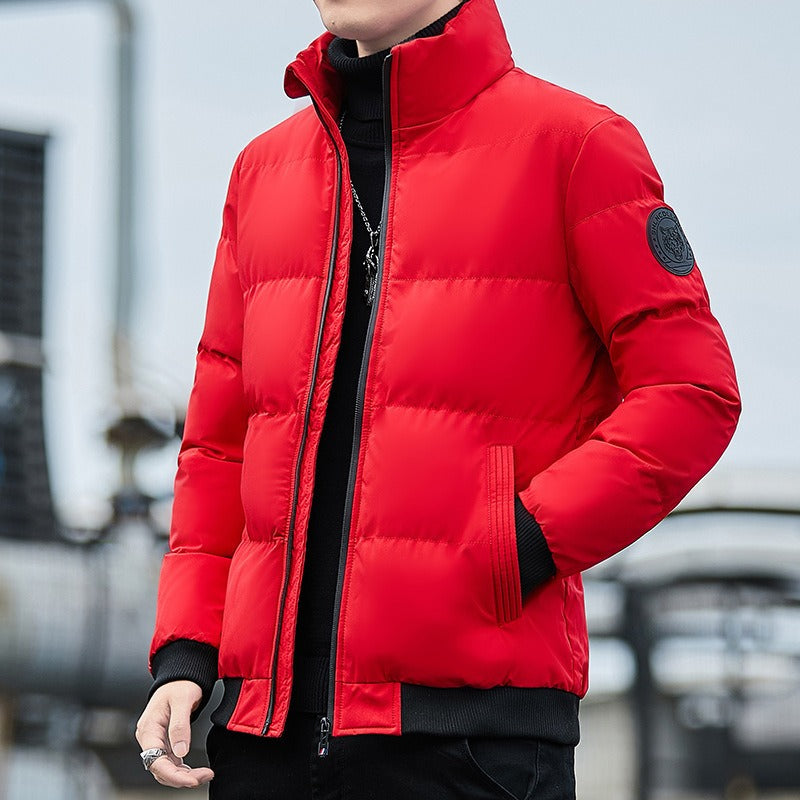 Harajuku Style Men's Cotton Tiger Head Jacket