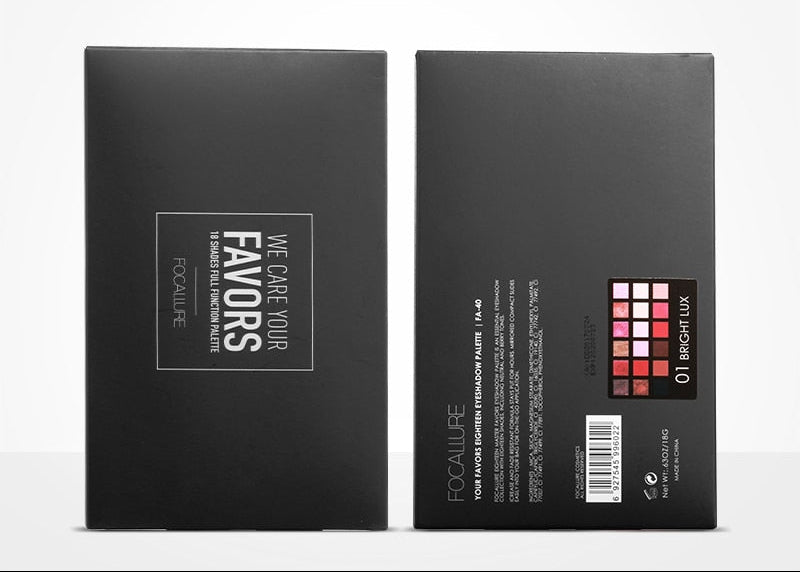 18 Colors Shimmer Matte Pigment Eye Shadow Palette
