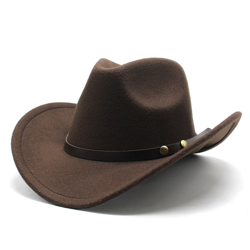 Harajuku Denim Hat – Stylish Western Inspired Felt Hat for All