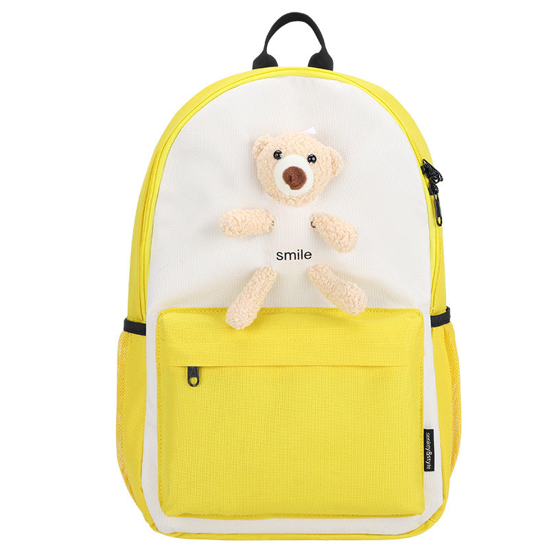 Cute Cartoon Bear Backpack - Harajuku Style Schoolbag