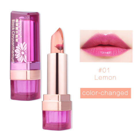 Charming Black Chrysanthemum Lipstick - 3 Fruit Flavors