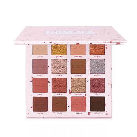 Harajuku Style Charming Eyeshadow Palette - 16 Colors
