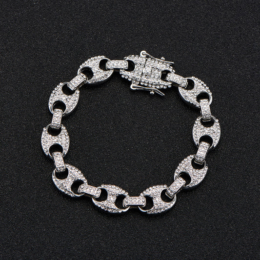 Bold 12mm Cuban Link Chain - Harajuku Street Style