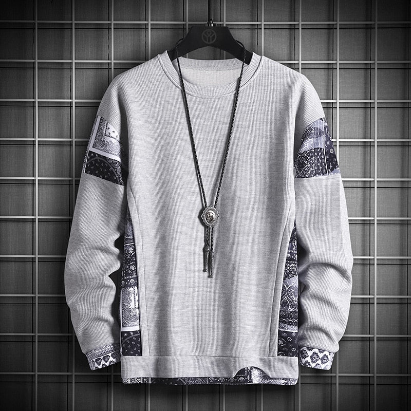Harajuku Oversized Sweatshirt for Men - Streetwear Style